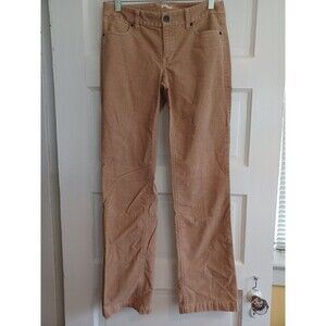 J.Crew tan corduroy pants womens 28 cotton stretch 5-pocket jeans classic